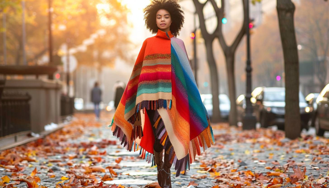 Sonstiges - Wie Ponchos und Capes jedes Outfit vielseitig ergänzen können